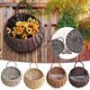 Handmade Woven Hanging Basket Storage Basket Flower Pot Hanging Wall Basket