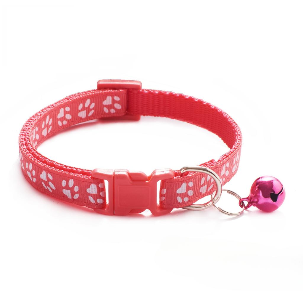 Pet Patch Colorful Bell Cat Buckle Collar