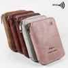 FASHION Multifunctional Rfid Anti-Theft Brush Passport Holder Document Bag Travel Wallet Zipper Storage Bag Leather Case Passport Holder