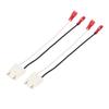 4Pcs Car Speaker Connector Harness Wiring Adapter 72-1002 For Jeep Dodge
