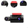 Car Dashboard Camera 110° Wide Angle Night View 1080P Parking Mode Front and Inside for SUV