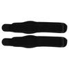 2PCS Tennis Elbow Brace Black EVA Cushioning Gasket Extended Binding Elbow Brace Support Strap for