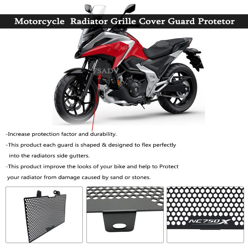 New Radiator Grille Cover Guard Protection Protetor For HONDA NC750X NC 750X NC750 X Motorcycle