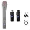 Microphone System with Transmitter And Receiver, 30M Range Rechargeable