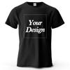 DIY01 Custom T Shirt Customized Tshirt Personalized Shirt Print Photo Brand Logo Men Women Cotton Tee Team Famliy Gift
