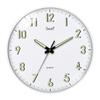 Round Wall Clock Luminous Silent Quartz Movement Living Room Bedroom Home Pendant Clock