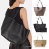 THEROW 2025 Minimalist Leather Shoulder Bag – Large Capacity Women's Tote & Mother-and-Child Design