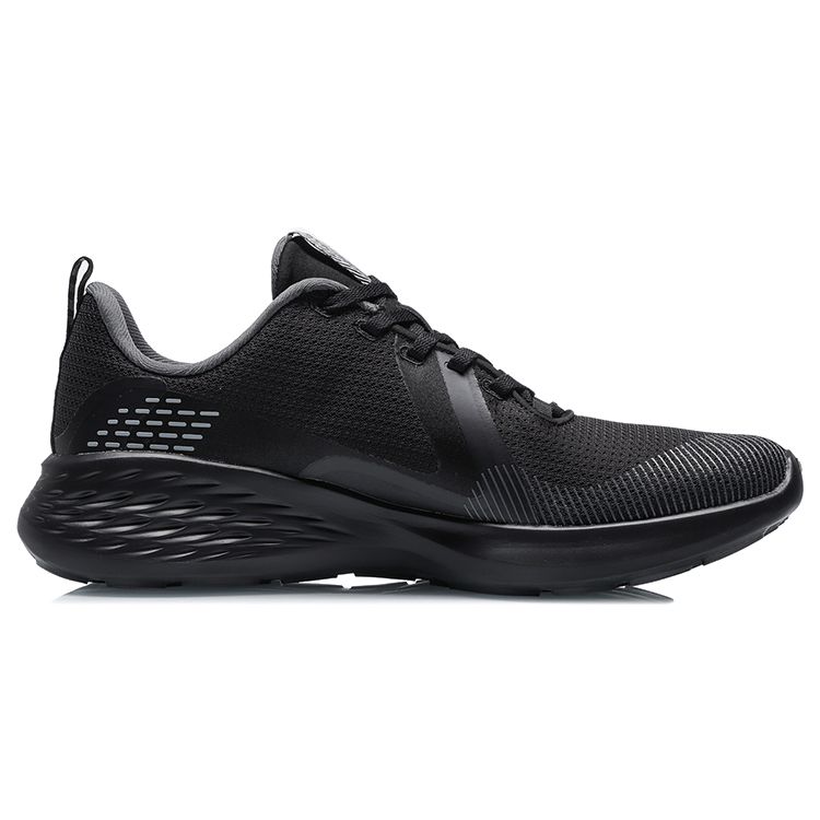 Li-Ning Soft Element Fabric TPU Shock Absorbing Non-Slip Wear-Resistant Breathable Lightweight Low-Top Sports Casual Shoes Men Sneakers ARHR077-1