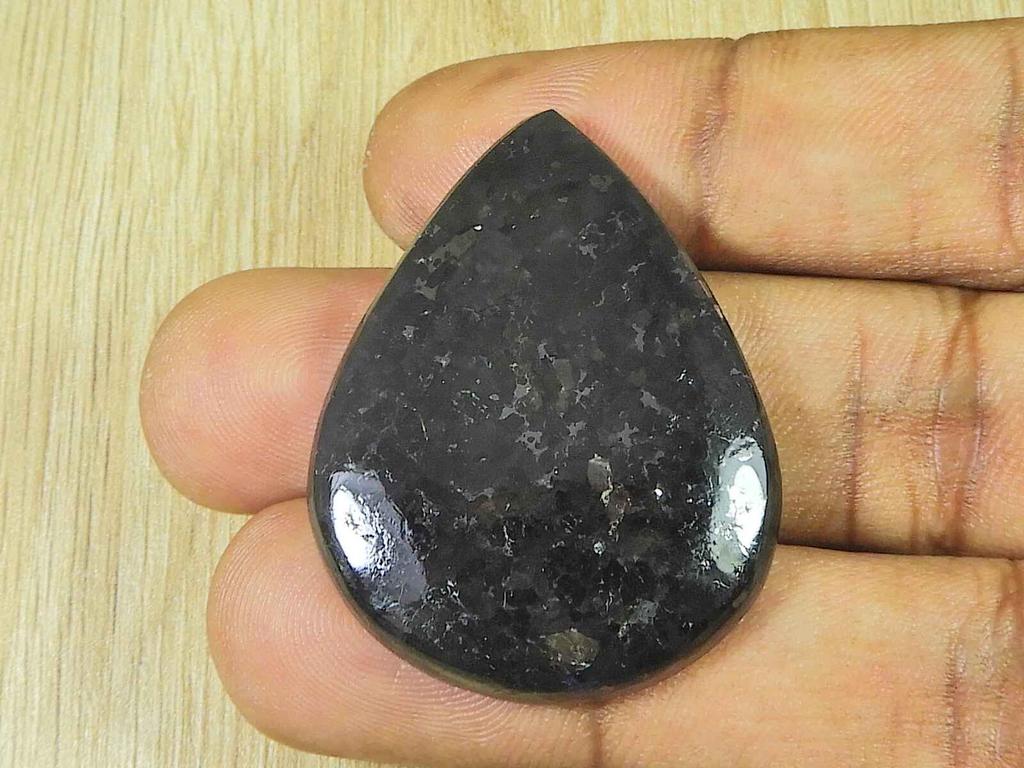 Natural Numite Pear Healing Crytsal Cabochon Loose Gemstone 68Cts. 30X29X6MM SK-3356