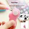 Angel Wings Portable Personal Alarm: Women's Self-Defense Bag Pendant and Student Safety Device