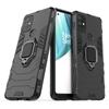 Hard PC TPU Hybird Armor Shockproof Phone Case For One Plus Oneplus Nord N200 CE N100 N10 5G 9 Pro 9R Silicone Frame Magnetic Ring Stand Back Cover