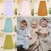 0-12 Months Baby Sleep Sack 2-Ways Zipper Diaper Cocoon Soft Baby Swaddle Blanket Toddler