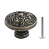 Bronze Closet Door Knoks Solid Round Cabinet Knobs  for Warehouse, Glass Door& Garden Door