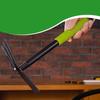 Hoe and Cultivator Garden Tool 2 In 1 Double Head Rake Hand Tiller for Planting Cultivating