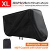 Motorcycle Cover Waterproof All Season Dustproof UV Protective With Lock For Motorbike Funda Outdoor Indoor Motocross Rain Cover