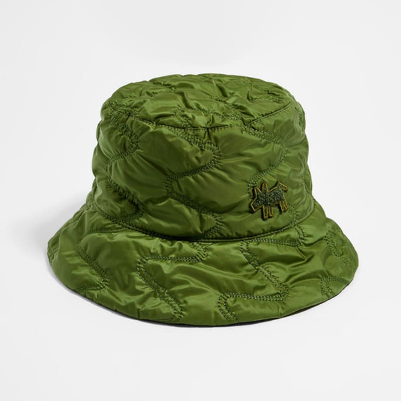 BIMBA Y LOLA [23FW] BIMBA Y LOLA Green Nylon Bucket Hat B236AIH021KAB