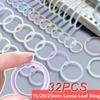 DIY Binder Ring 15/20/25mm Loose Leaf Paper Fixing Clip Loose-leaf Book Hoops  School Office