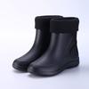 3306 Mid-Tube Fashion Rain Boots for Men and Women - Non-Slip, Waterproof, Thick Rubber Shoes, Ideal for Kitchen Work