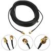 6M RG174 SMA Male To Female Extension Cable Copper Wire for Coax Coaxial Wi-Fi WiFi Network Card Router Antenna