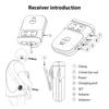 2.4GHz Wireless Earphone Monitor Receiver Rechargeable Receiver of Wireless Earphone Monitor System