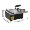 2500W 340mm*280mm Woodworking Decoration Table Saw Newly Upgraded Stainless Steel Table Top with
