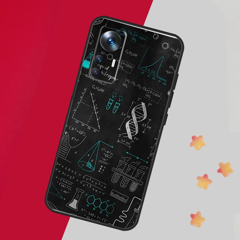 Научный чехол для Xiaomi 13T Pro 12T 11T 12 14 13 Lite 12X POCO F5 X3 X5 Pro X4 F4 M5 M5s F3 Чехол