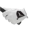 Mizuno Golf Strong Leather Left Sheepskin and 5MJML011 Men's Glove, 0.8 (Kyokaku), Hand, White, Sheepskin, 22cm,