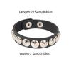 Women/Men Men Women Leather Wristband Men Women Gift Punk Style Leather Bracelet Cosplay Jewelry