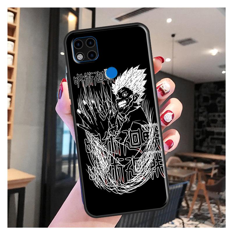 Jujutsu Kaisen Ryomen Sukuna Anime Case For Xiaomi Redmi Note 10 Pro Note 9 Pro Note 11 Pro 8T 9S 10S 10 9A 9T 9C Cover Case