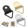 100Pcs/bag Triangle D-Ring Picture Hanger  Frame Hardware Accessories