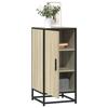 VidaXL Buffet Sonoma Oak 35.5x35x76 Cm Engineered Wood and Metal, Storage Furniture, Kitchen Storage Furniture, 848940