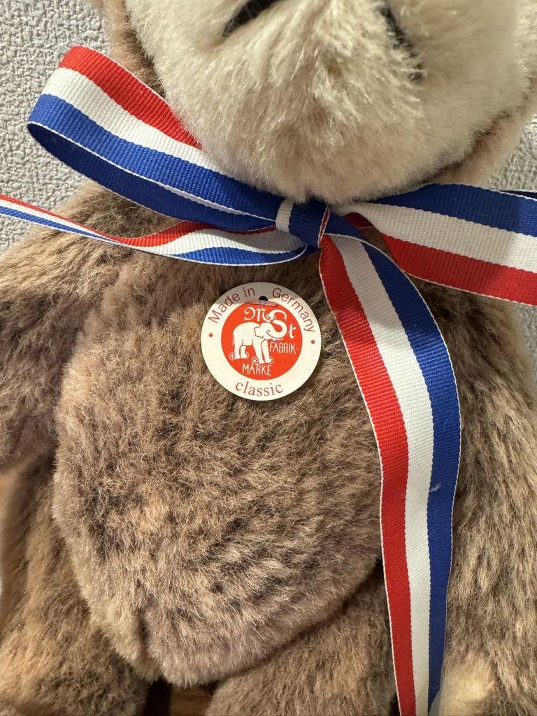 [USED] Steiff Berryman Teddy Bear, 35cm, Alpaca Mohair