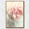 Beautiful Simple Decoration Canvas Painting Romantic Peony Flower Hotel Club Villa Home Decoration Hanging Painting Home Decor