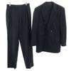 Paul Smith LONDON Made In Japan Striped Pattern E. Thomas Fabric Super100's Double Suit Setup Men's Used