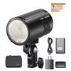 Japanese Godox AD100Pro 100Ws Round Head Monolight with TTL HSS Flash Includes Japanese Instruction Manual and Set [Official Distributor] 5800±200K