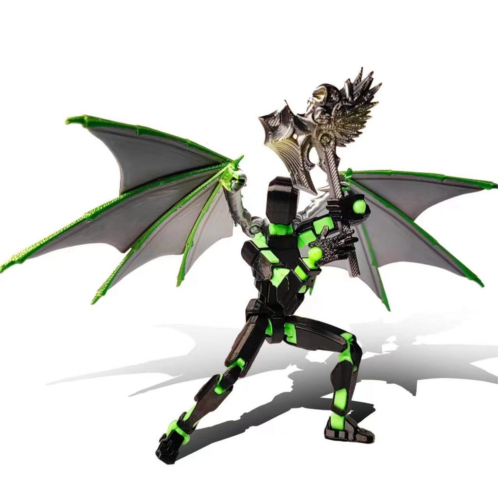 Mobile Doll Set, 3D Printed Titan Robot Mobile Doll, Posable Mobile Doll, Suitable For Collectors, Desktop Decoration