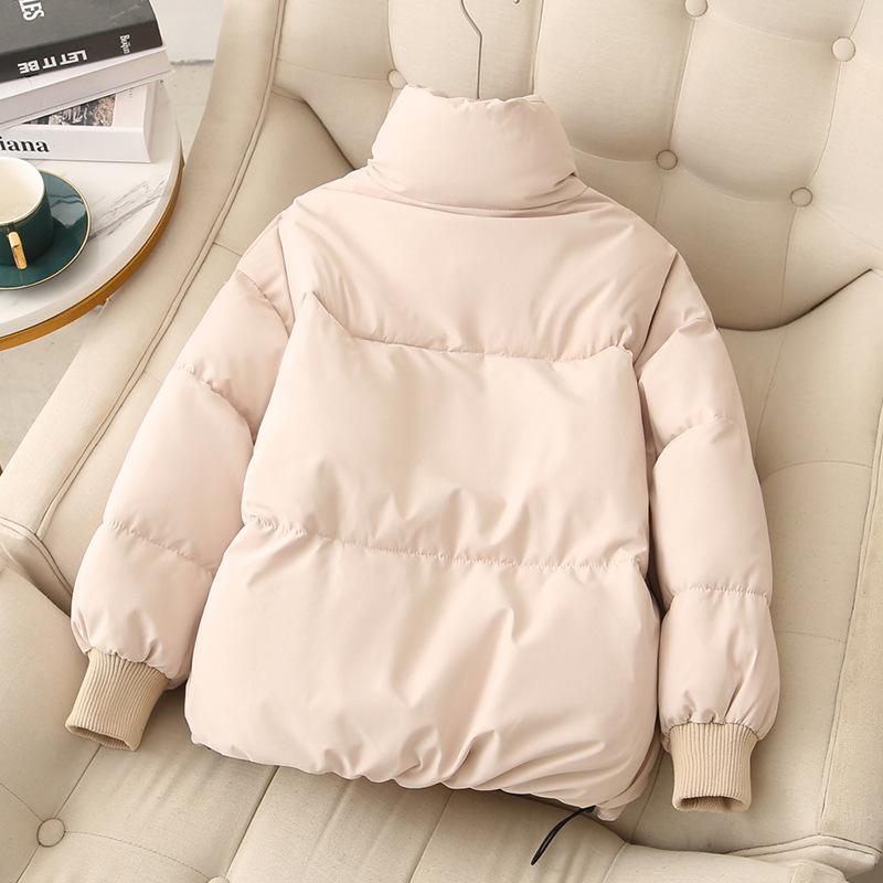 2025 New Down Cotton-padded Clothing Women's Short Bread Clothing Thickened Warm Cotton-padded Clothing Winter Jacket Student Cotton-padded Jacket