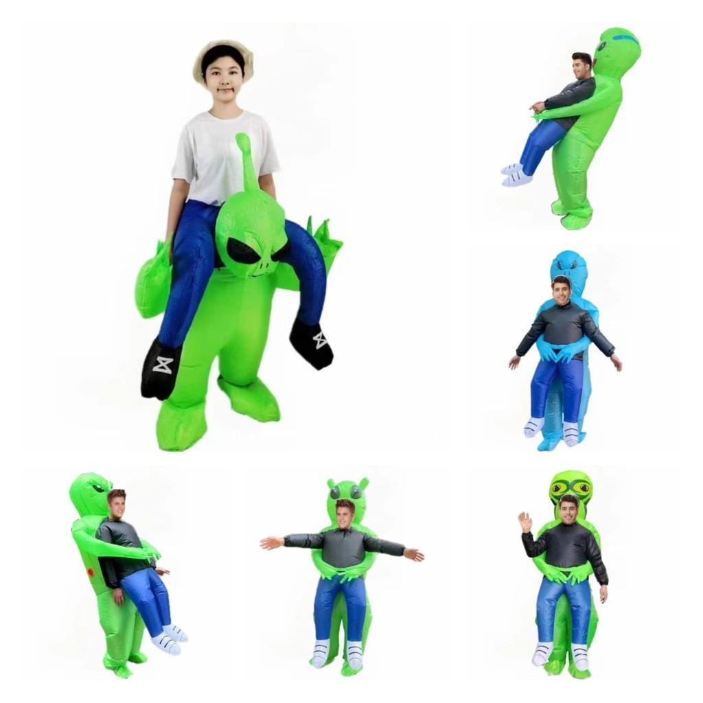 Costume Parody Halloween Prop Alien Inflatable Clothing Party Role Play Fashion