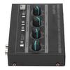 AMP?14II 4 Channel Headphone Amplifier Compact 4 Way Stereo Headphone Amplifier with 12V 2A Adaptor