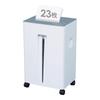 Iris Ohyama Commercial Shreds 23 Cross 15 Minutes Continuous Compatible with Large Dust Box Capacity Accommodates Sheets OF23 Shredder, Use, Quiet,