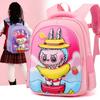 School Bag New LABUBU Cartoon Hard Shell Bag Primary School First Grade Trend Cute School Bag