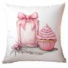 New Pink Halloween Pillowcase Festive Home Cushion Pillowcase Decoration