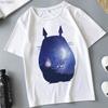 Plus Size Tops Women 'S T -Shirt Fashion Funny Totoro Print T Shirt Summer Harajuku Streetwear O -Neck Short Sleeve Tshirt Clothing