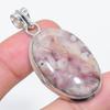 Natural Dolomite Gemstone 925 Sterling Silver Jewelry Pendant 2.01" Z8s77