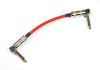 Canare GS-6 Patch Cable, 15cm, L-L Type, Red, 1 Cable
