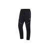 Li-Ning Logo Print Straight-Leg Knit Sports Pants Men Bottoms Black AKLT911-1