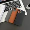Solid Color Leather Texture 2-in-1 TPU Phone Case For iPhone 16 15 14 13 12 11 Pro Max 14 15 16 Plus XS XR XS