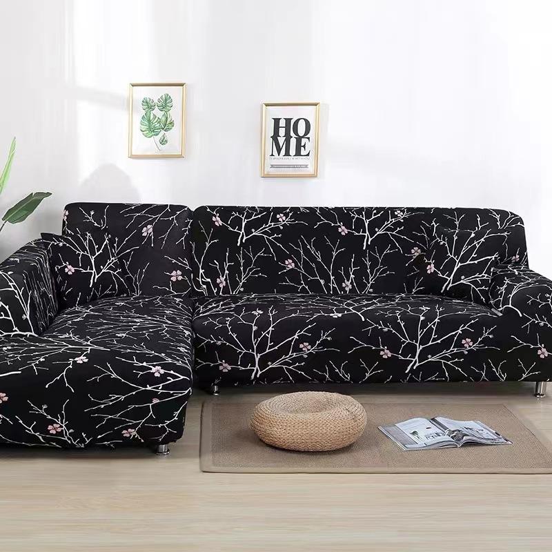 Four Seasons Universal High Elastic Sofa Cover Single Double Three Seat Sofa Cover Combination Full Cover Sofa Cushion Cover