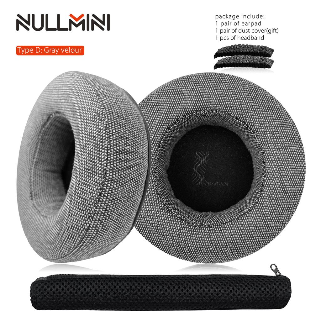 NullMini Replacement Earpads for Bluedio T5 T4 T4S Headphones Ear Cushion Earmuffs Cooling Gel Sleeve Headband