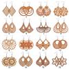 Jewelry Bohemian Wooden Earring Making African Pendant Dangle Earrings